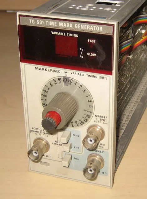 Tektronix TG501 time mark generator TG 501 Zeitmarkengenerator