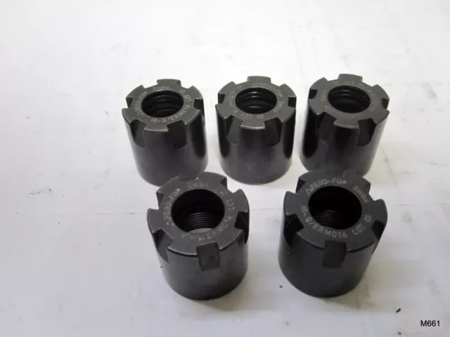 5-QTY Rego Fix Hi-Q ERMC16 Mini Coolant-Clamping Nut 3516.20000