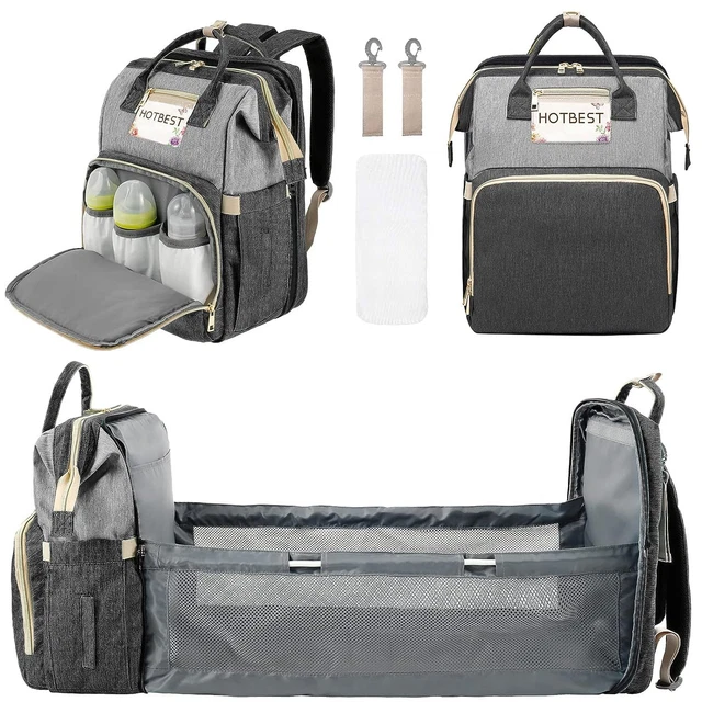 HOTBEST Diaper Bag Backpack, Baby Bags, Multifunction Waterproof...