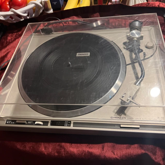 PIONEER DIRECT DRIVE AutoReturn PL200 Turntable Record Player £97.94