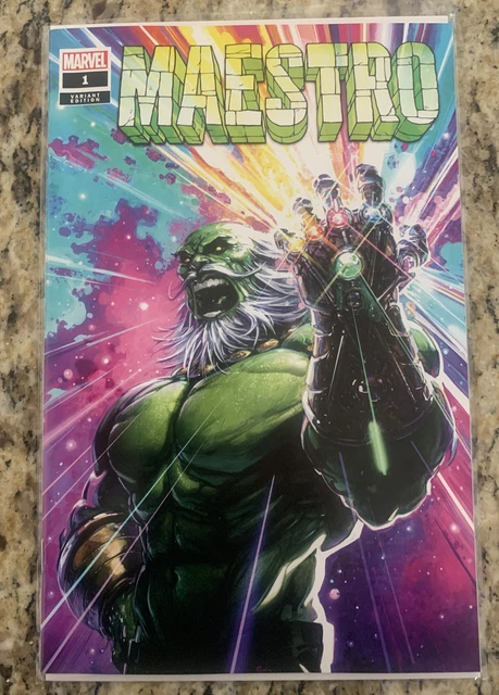 Maestro #1  Marvel Comics 2020 Trade Dress Variant Cover Clayton Crain