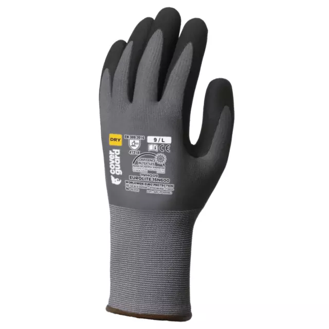 Lot de 10 gants de travail COVERGUARD EUROLITE 15N600