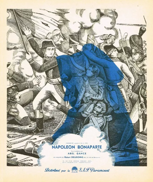 FILM NAPOLéON ABEL GANCE Rf1  - POSTER HQ 40x50cm d'une AFFICHE CINéMA