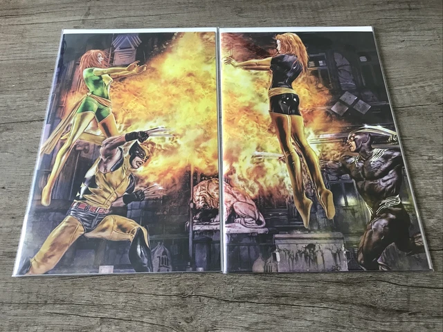 X LIVES & DEATHS OF WOLVERINE #5 - Marco Turini Connecting Virgin Set - NM!