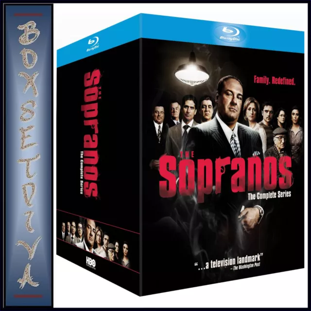 The Sopranos - The Complete Series Boxset   **Brand New Bluray Region Free**