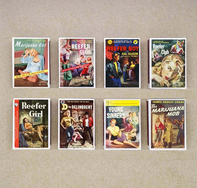 Impression d'art de la couverture de poche Lesbian Pulp : reproduction vintage - France