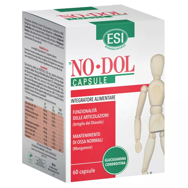 ESI No Dol Dietary Supplement 60 Capsules