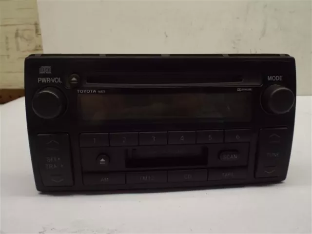 Audio Equipment Radio Receiver CD With Cassette Fits 02-04 CAMRY 215399