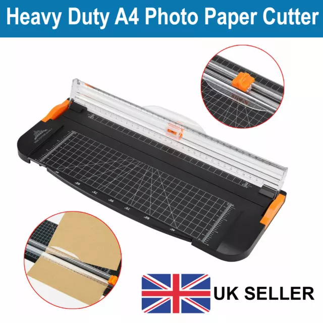 Heavy Duty A4 Photo Paper Cutter Guillotine Card Trimmer Ruler Home Office Tool