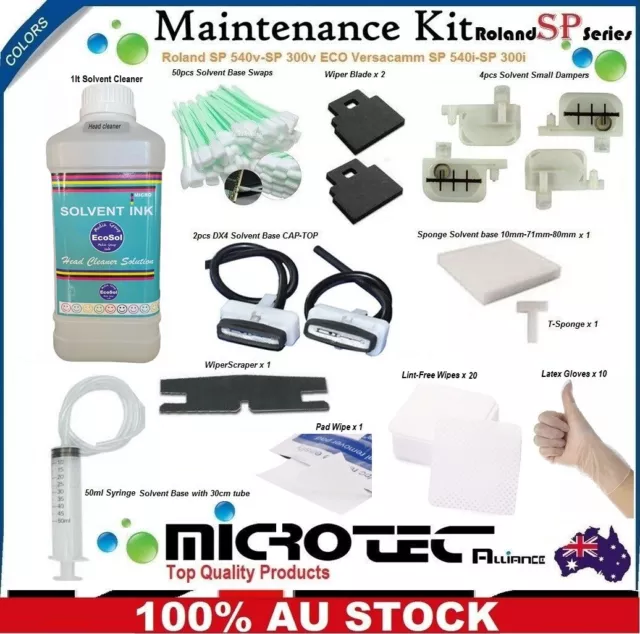 New for Roland VS-300 VS-420 VS-540 VS-640i Cleaning Kit Maintenance Kit  Tool