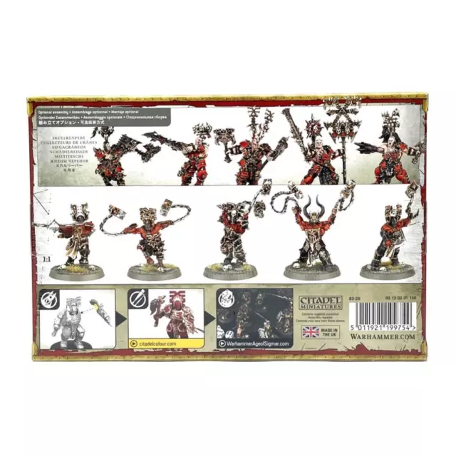 (S0611) Wrathmongers/Skullreapers versiegelt Khorne Age of Sigmar Warhammer 2