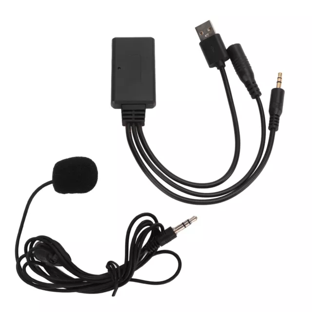 5.0 Wireless Module With Hands Microphone 1.5m Cable For Car's Head Unit