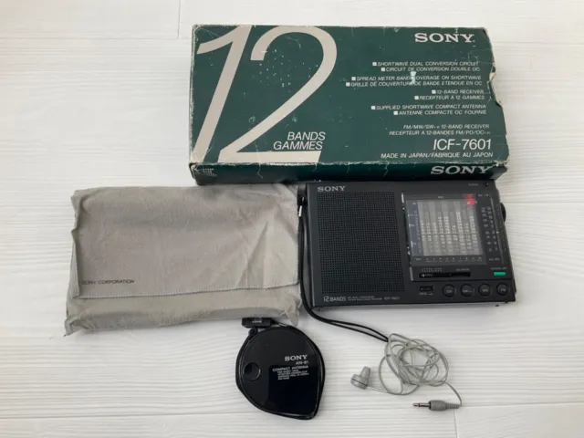 Sony ICF-7601 AM-FM-SW Radio