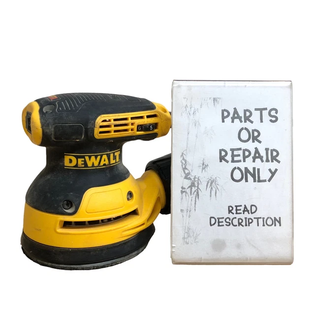 DEWALT DWE6423 5 in. Variable Speed Random Orbital Sander PARTS OR