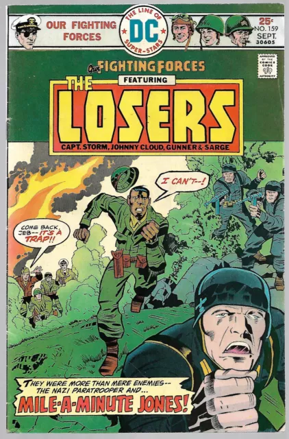 DC Bronze Age : Our fighting Forces #159 (The Losers) Jack Kirby (1975)