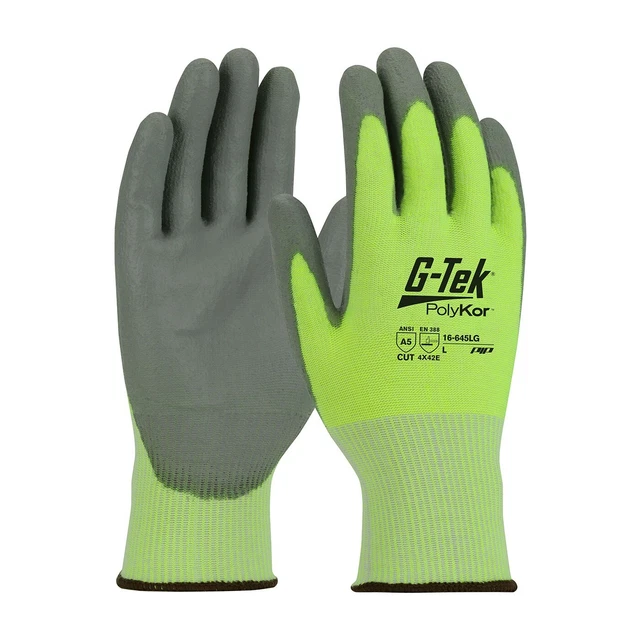 PIP 16-645LG/M G-Tek PolyKor Seamless Knit PolyKor Blended Glove
