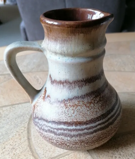 DDR Strehla Keramik Vase 9021 Krug Vintage sehr schön
