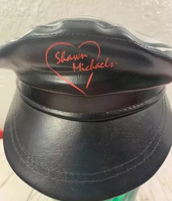 WWE Shawn Michaels Shoes Mens Size 7 Red White Chalk Line Heartbreak Kid  WWF HBK 