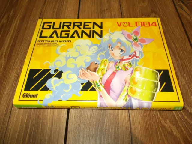 Manga Gurren Lagann Tome 4 / Premiere Edition / Glenat / Tbe