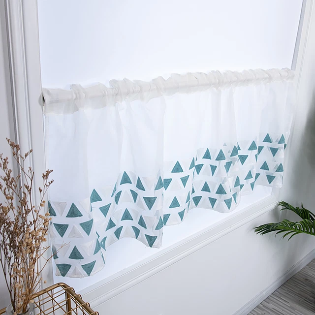 Window Sheer Fine Workmanship Decorative Comfortable Touching Rod Pocket Curtain
