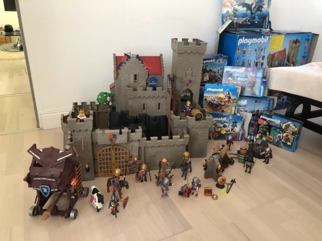 PLAYMOBIL Knights 6000 Königsburg der Löwenritter Ritterburg mit viel Zubehör