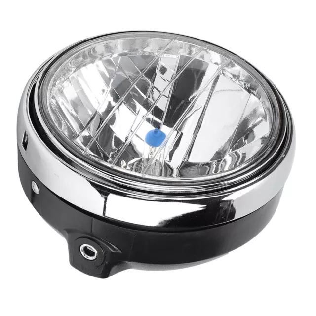 Modified Retro Round Motorcycle Front Headlight Assembly Fits For CB400/900