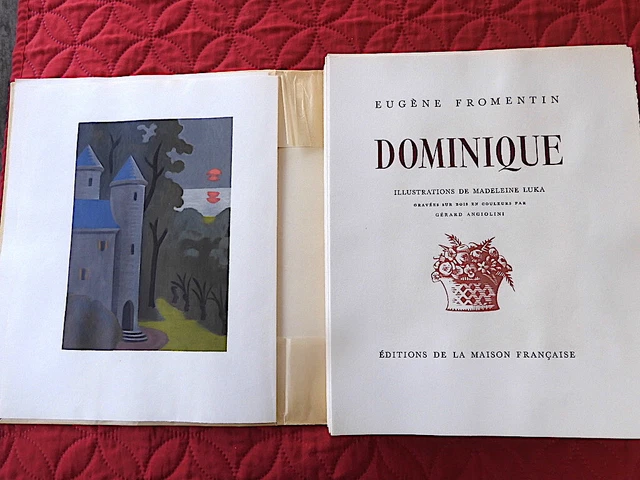 Eugène Fromentin / Anthime Mazeran - ‎Dominique. Aquarelles d’Anthime