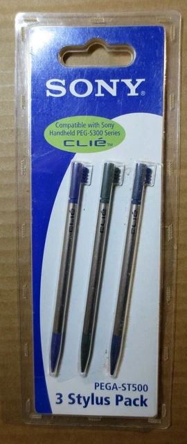 SONY PEGA-ST500 3 Stylus Pack - For PEG-S300 CLIE - JAPAN - NEW Sealed Package