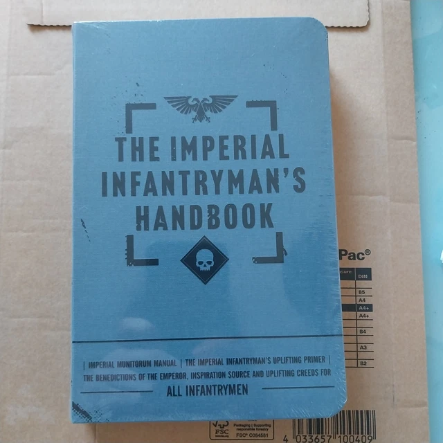 The Imperial Infantryman's Handbook – Livre Rare Warhammer 40K – Black Library