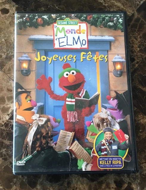 Kelly Ripa Elmo *DVD MOVIE SESAME Street Elmo's World Happy Holidays! - Kelly Ripa $5. ...