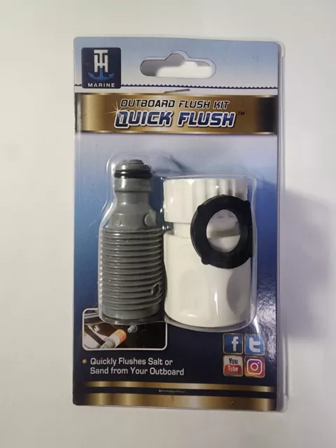 T-H Marine Quick Flush Outboard Flush Fitting Kit f/Mercury & Yamaha