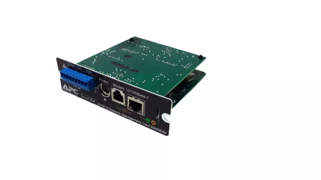 APC AP9618 UPS Network Management Environmental Monitoring Card