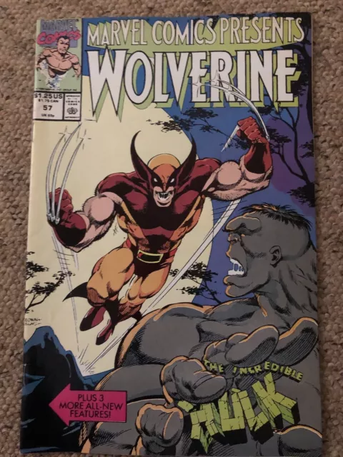 Marvel Comics - Wolverine V The Incredible Hulk