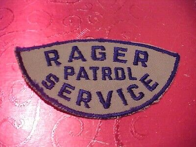 Michigan Ranger Patrol Service Police Patch Shoulder Size Unused
