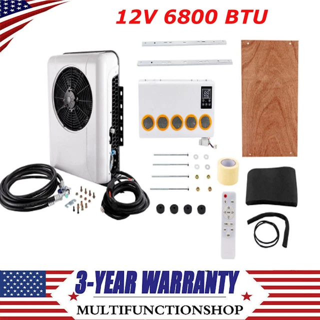 MINI SPLIT 12V Truck Air Conditioner Unit Portable RV Air Conditioner