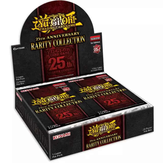 Yu-Gi-Oh! TCG: 25th Anniversary Rarity Collection Booster Box - 24 Packs NEW