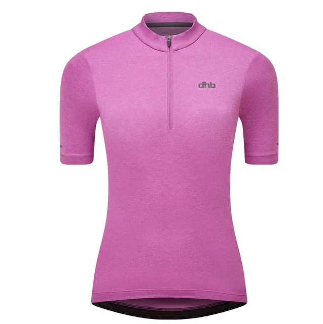 Dhb Sport Damen 1/4 Reissverschluss Kurzarm Trikot Grösse 10