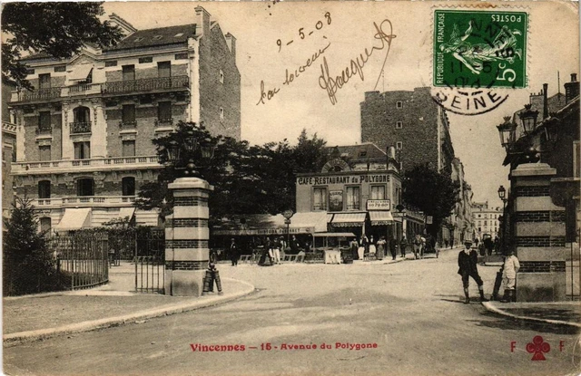 CPA AK VINCENNES Avenue de Polygone (672191)