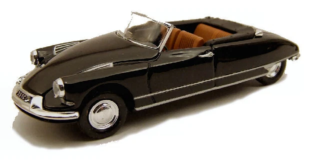 Rio CITROEN DS 19 CABRIO 1961 BLACK 1:43