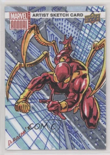 2020-21 Upper Deck Marvel Annual Sketch Cards 1/1 Dominic Racho #SKT Auto ob9