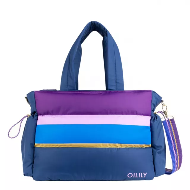 Oilily Bobo Baby Bag Colour Block Eclipse