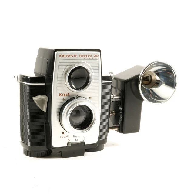 KODAK BROWNIE REFLEX 20 Camera Outfit No. 44E w/ Flash, in