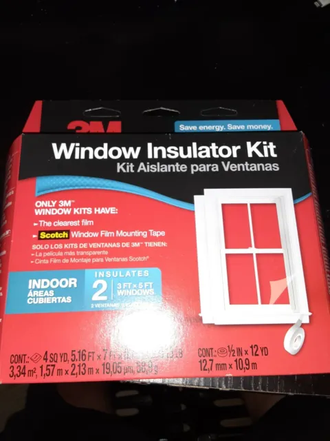 3M Indoor Window Insulator Kit (2 Pack)