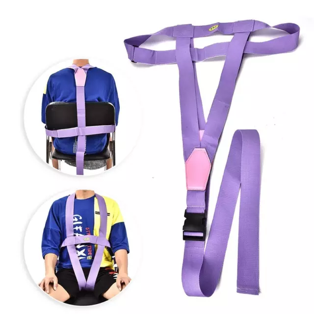 Adjustable Elderly Patient Wheelchair Belt Safety Anti-slip Harness Seat Strap