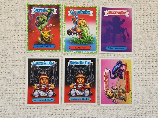 LOT Garbage Pail Kids Revenge Oh the Horror-ible 2019 Modern Horror Alien Dolly!