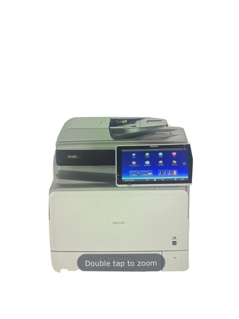 Ricoh Aficio MP C307 A4 color laser printer…..all toner inks are full!!!!!!!!