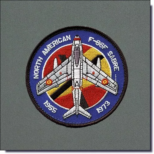 Parche F-86 Sabre Ejercito del aire España Spanish Air Force Military Patch Army