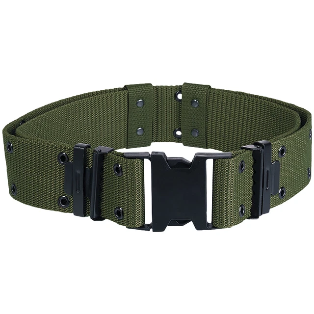 Original U.S army webbing system web suspenders belt LC-2 military pistol green main image 1