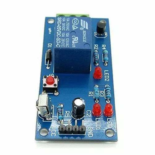 5V 1 Channel Infrared Remote Control Relay Module Learning IR Switch XD-36 3