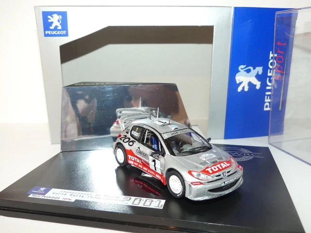 Peugeot 206 WRC Rallye Acropole 1999 Delecour / Grataloup